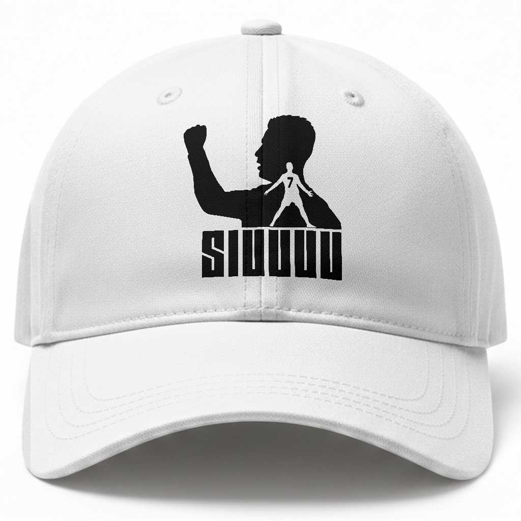 Siuuuu Number Seven Soccer Celebration Baseball Cap Funny Sport Lovers Gift