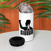 Siuuuu Number Seven Soccer Celebration 4 in 1 Can Cooler Tumbler Funny Sport Lovers Gift