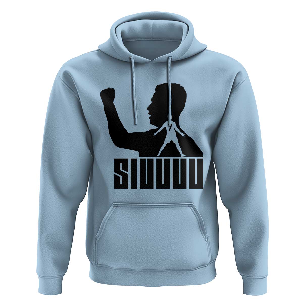 Siuuuu Number Seven Soccer Celebration Hoodie Funny Sport Lovers Gift