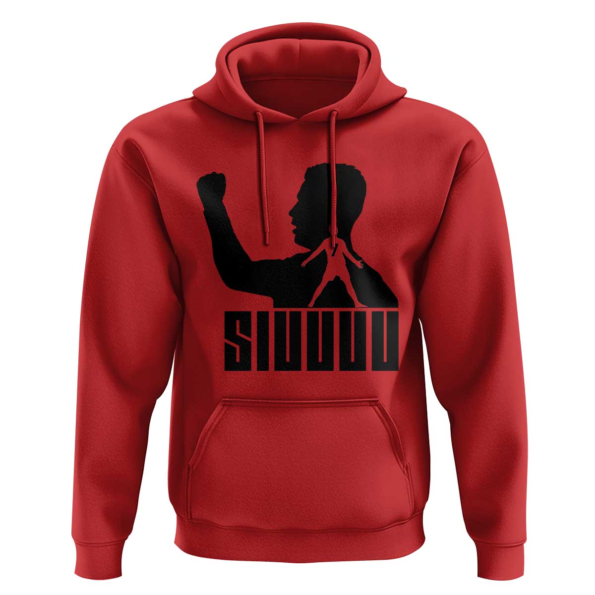Siuuuu Number Seven Soccer Celebration Hoodie Funny Sport Lovers Gift