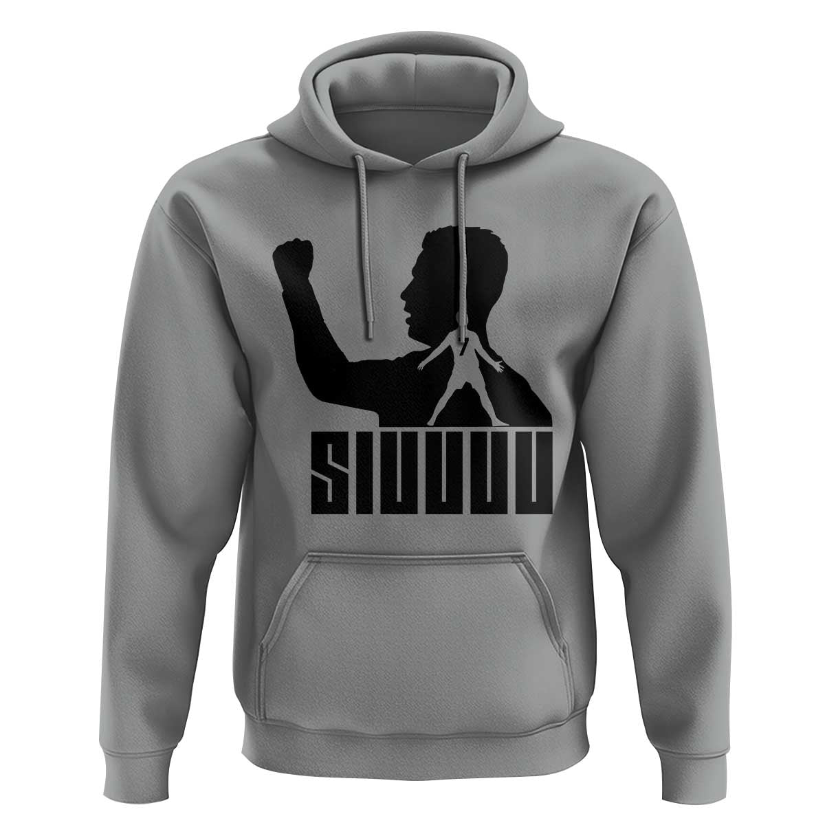 Siuuuu Number Seven Soccer Celebration Hoodie Funny Sport Lovers Gift