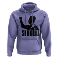 Siuuuu Number Seven Soccer Celebration Hoodie Funny Sport Lovers Gift