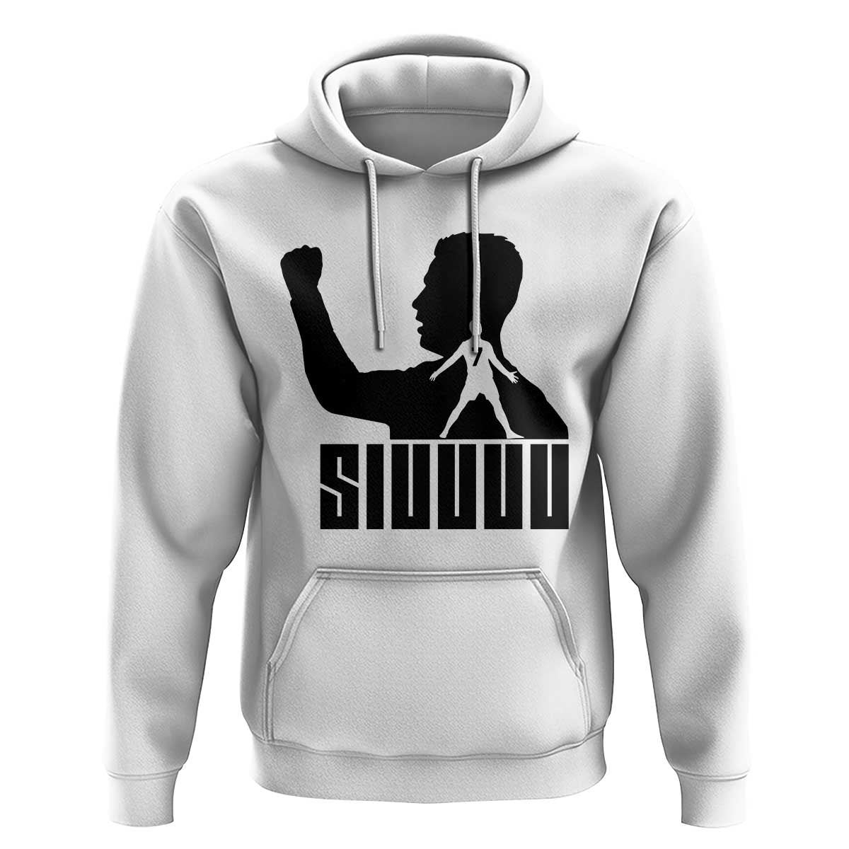 Siuuuu Number Seven Soccer Celebration Hoodie Funny Sport Lovers Gift