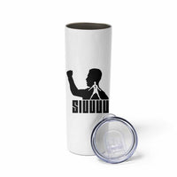 Siuuuu Number Seven Soccer Celebration Skinny Tumbler Funny Sport Lovers Gift