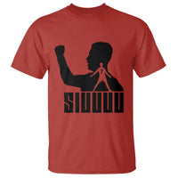 Siuuuu Number Seven Soccer Celebration T Shirt Funny Sport Lovers Gift