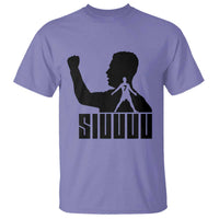 Siuuuu Number Seven Soccer Celebration T Shirt Funny Sport Lovers Gift