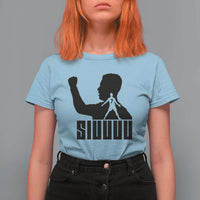 Siuuuu Number Seven Soccer Celebration T Shirt For Women Funny Sport Lovers Gift