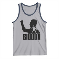 Siuuuu Number Seven Soccer Celebration Tank Top Funny Sport Lovers Gift