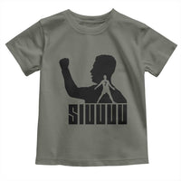 Siuuuu Number Seven Soccer Celebration Toddler T Shirt Funny Sport Lovers Gift
