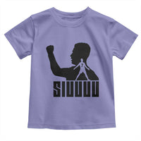Siuuuu Number Seven Soccer Celebration Toddler T Shirt Funny Sport Lovers Gift