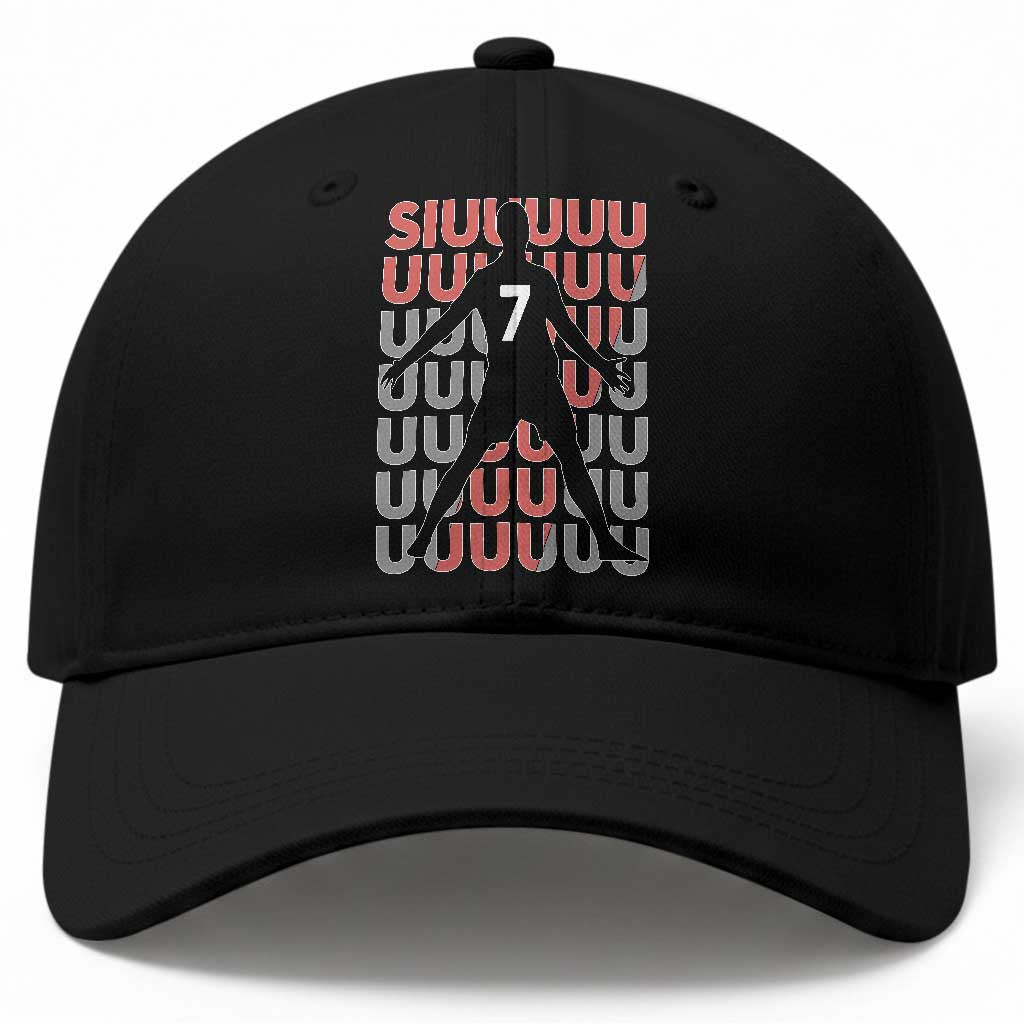 Siuuuu Soccer Celebration Baseball Cap Gift For Fans