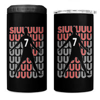 Siuuuu Soccer Celebration 4 in 1 Can Cooler Tumbler Gift For Fans