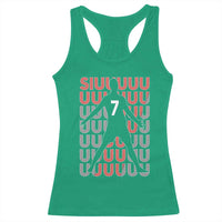 Siuuuu Soccer Celebration Racerback Tank Top Gift For Fans
