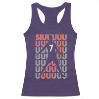 Siuuuu Soccer Celebration Racerback Tank Top Gift For Fans