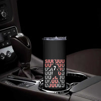 Siuuuu Soccer Celebration Skinny Tumbler Gift For Fans