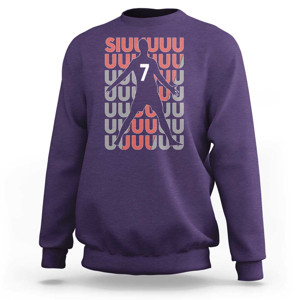 Siuuuu Soccer Celebration Sweatshirt Gift For Fans