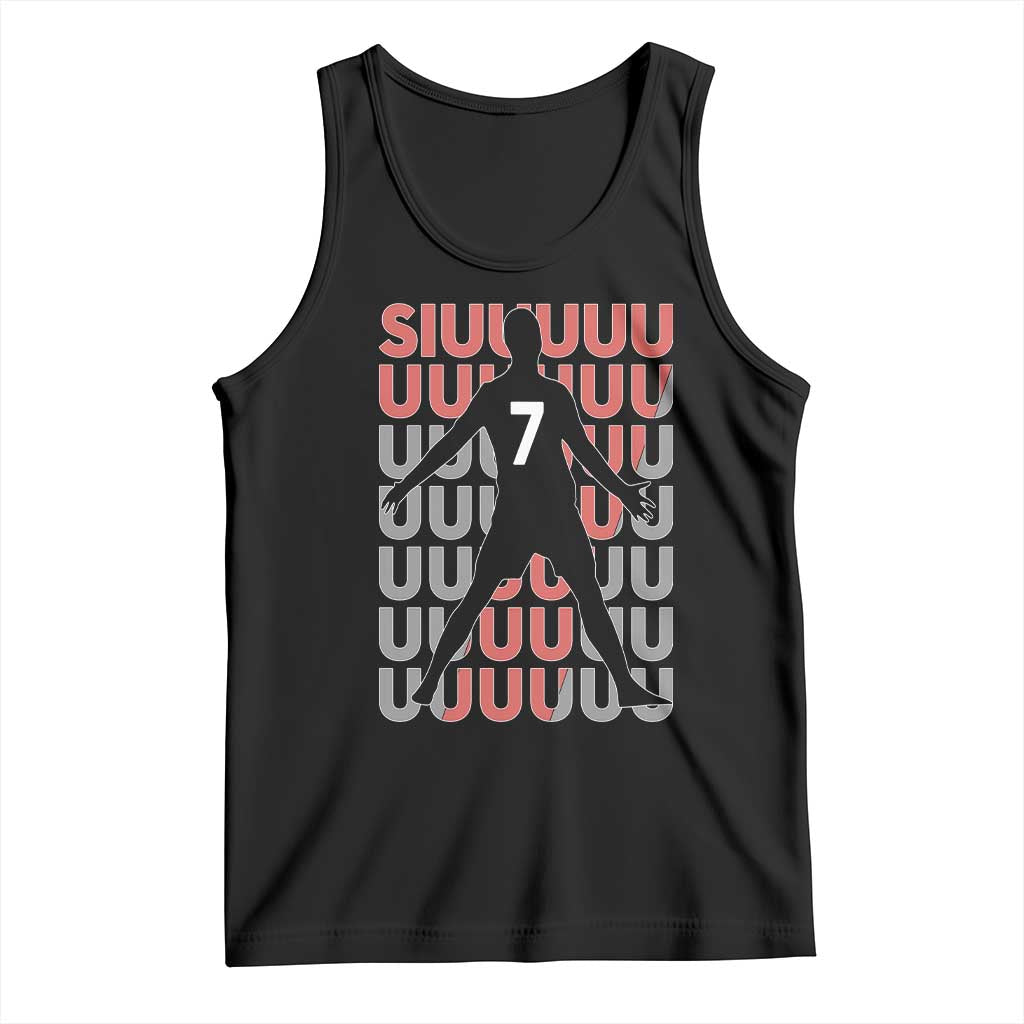 Siuuuu Soccer Celebration Tank Top Gift For Fans