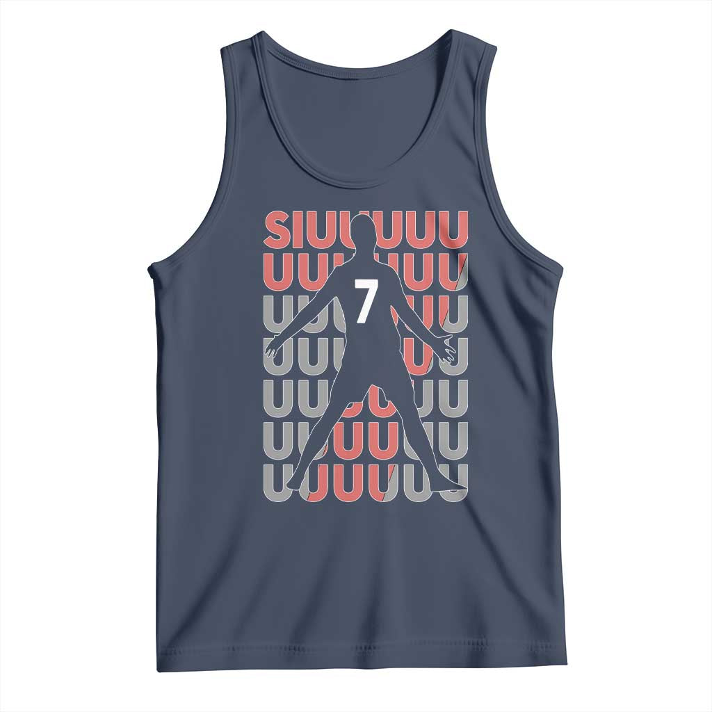Siuuuu Soccer Celebration Tank Top Gift For Fans
