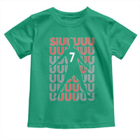 Siuuuu Soccer Celebration Toddler T Shirt Gift For Fans