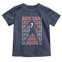 Siuuuu Soccer Celebration Toddler T Shirt Gift For Fans