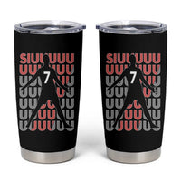 Siuuuu Soccer Celebration Tumbler Cup Gift For Fans