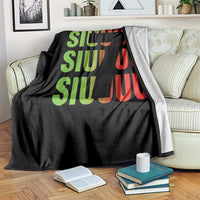 Siuuuu Soccer Celebration Throw Blanket Gift For Soccer Lovers