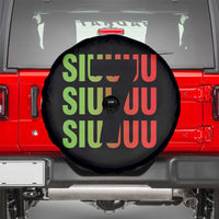 Siuuuu Soccer Celebration Spare Tire Cover Gift For Soccer Lovers
