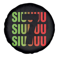 Siuuuu Soccer Celebration Spare Tire Cover Gift For Soccer Lovers