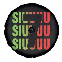Siuuuu Soccer Celebration Spare Tire Cover Gift For Soccer Lovers