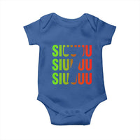 Siuuuu Soccer Celebration Baby Onesie Gift For Soccer Lovers