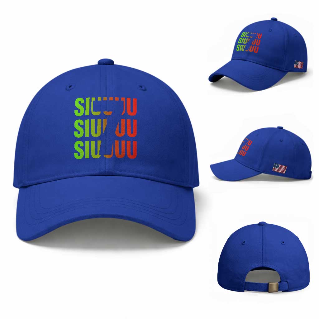 Siuuuu Soccer Celebration Baseball Cap Gift For Soccer Lovers