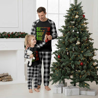 Siuuuu Soccer Celebration Plaid Pajama Set Gift For Soccer Lovers