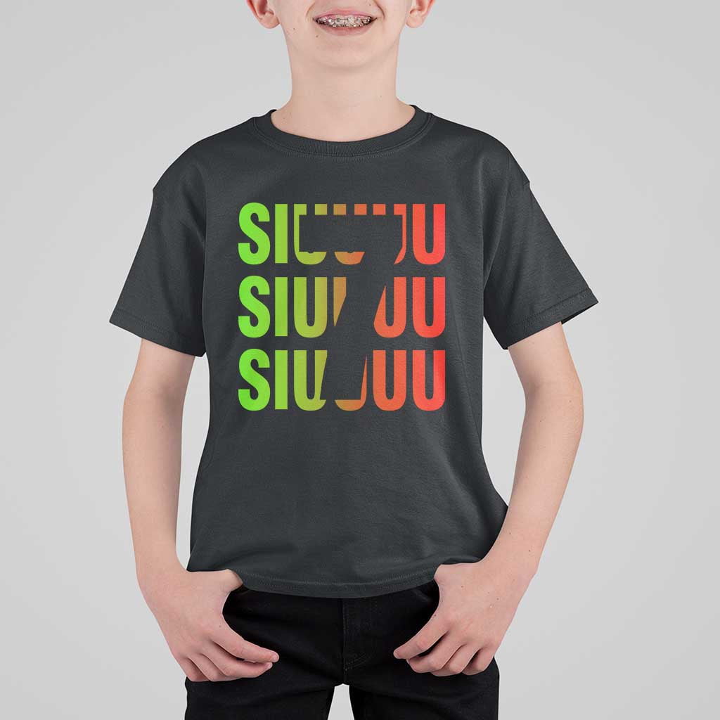 Siuuuu Soccer Celebration T Shirt For Kid Gift For Soccer Lovers