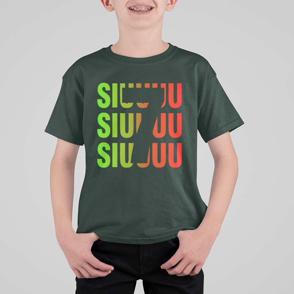 Siuuuu Soccer Celebration T Shirt For Kid Gift For Soccer Lovers