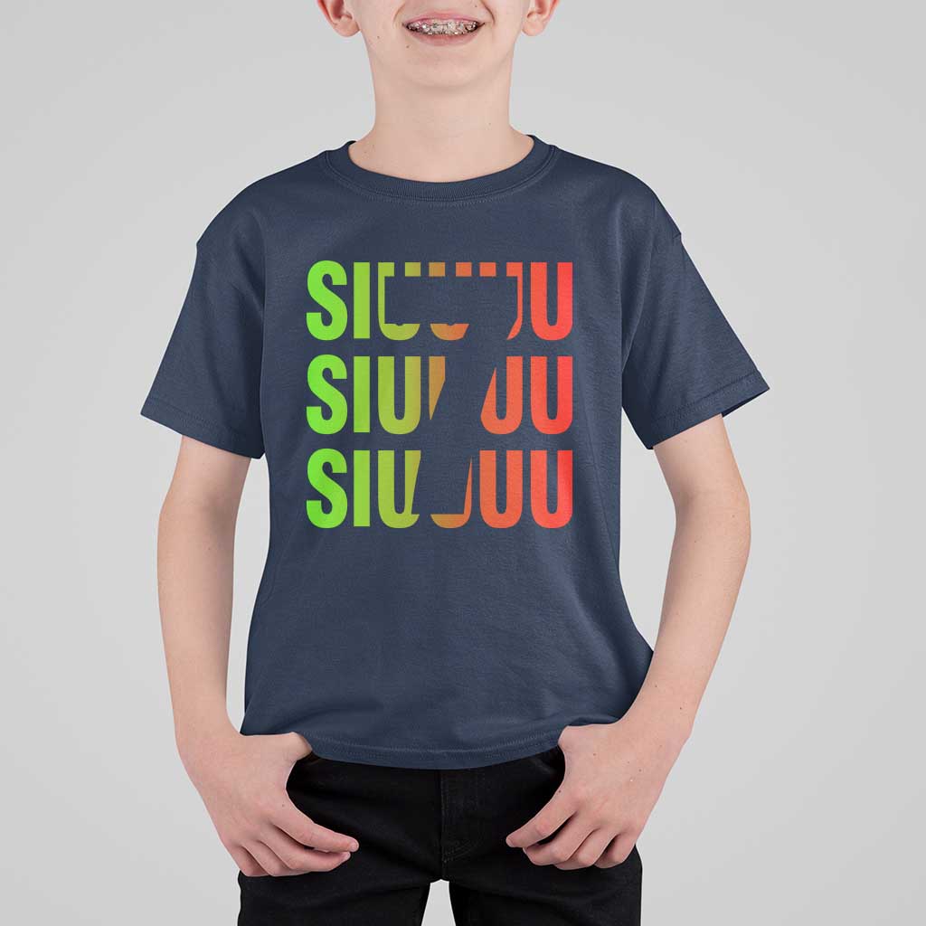 Siuuuu Soccer Celebration T Shirt For Kid Gift For Soccer Lovers