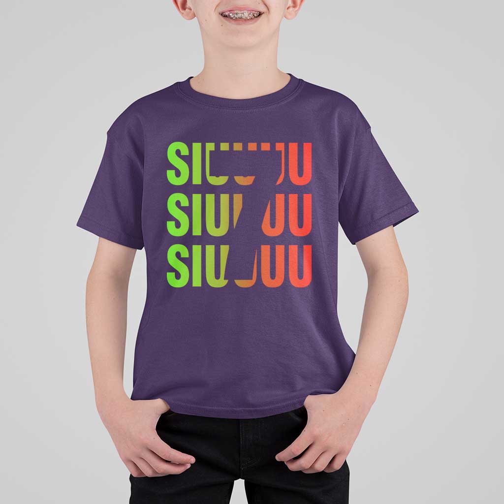 Siuuuu Soccer Celebration T Shirt For Kid Gift For Soccer Lovers
