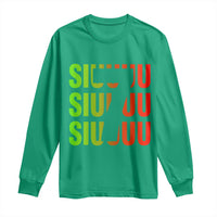 Siuuuu Soccer Celebration Long Sleeve Shirt Gift For Soccer Lovers