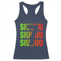 Siuuuu Soccer Celebration Racerback Tank Top Gift For Soccer Lovers