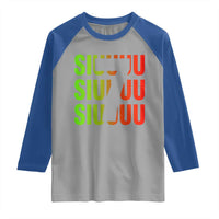 Siuuuu Soccer Celebration Raglan Shirt Gift For Soccer Lovers