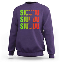 Siuuuu Soccer Celebration Sweatshirt Gift For Soccer Lovers