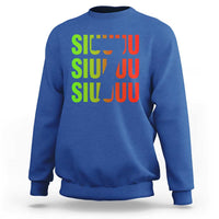 Siuuuu Soccer Celebration Sweatshirt Gift For Soccer Lovers