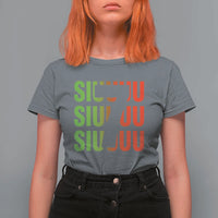Siuuuu Soccer Celebration T Shirt For Women Gift For Soccer Lovers