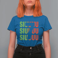 Siuuuu Soccer Celebration T Shirt For Women Gift For Soccer Lovers