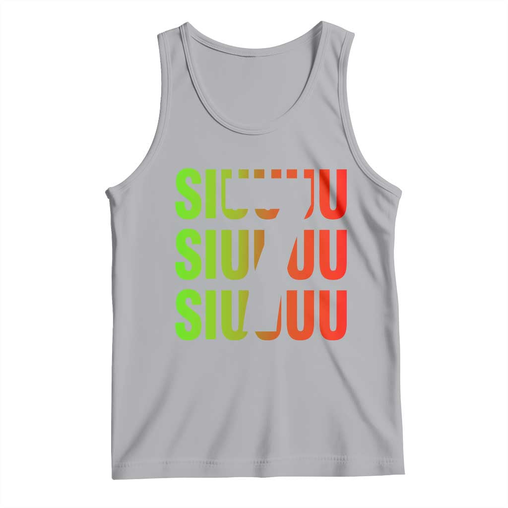 Siuuuu Soccer Celebration Tank Top Gift For Soccer Lovers