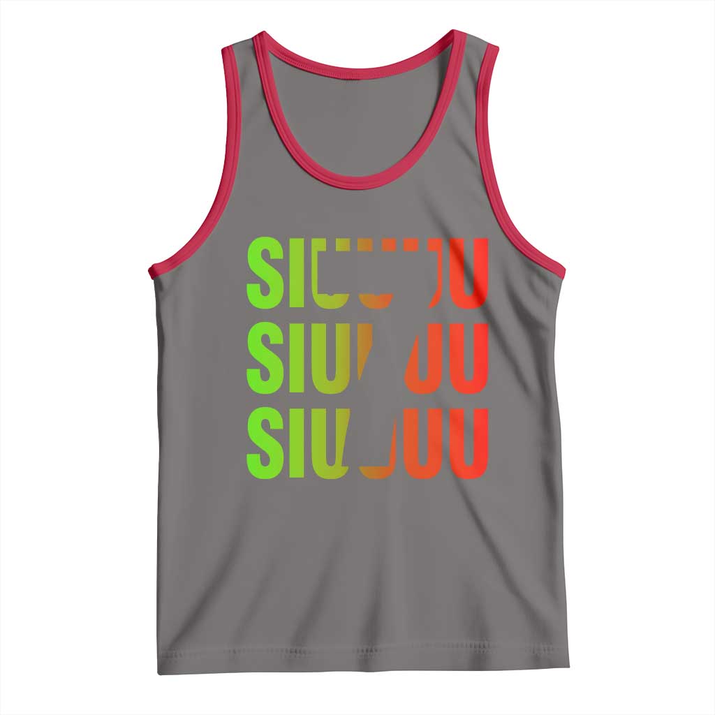 Siuuuu Soccer Celebration Tank Top Gift For Soccer Lovers