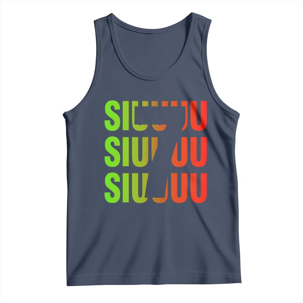 Siuuuu Soccer Celebration Tank Top Gift For Soccer Lovers
