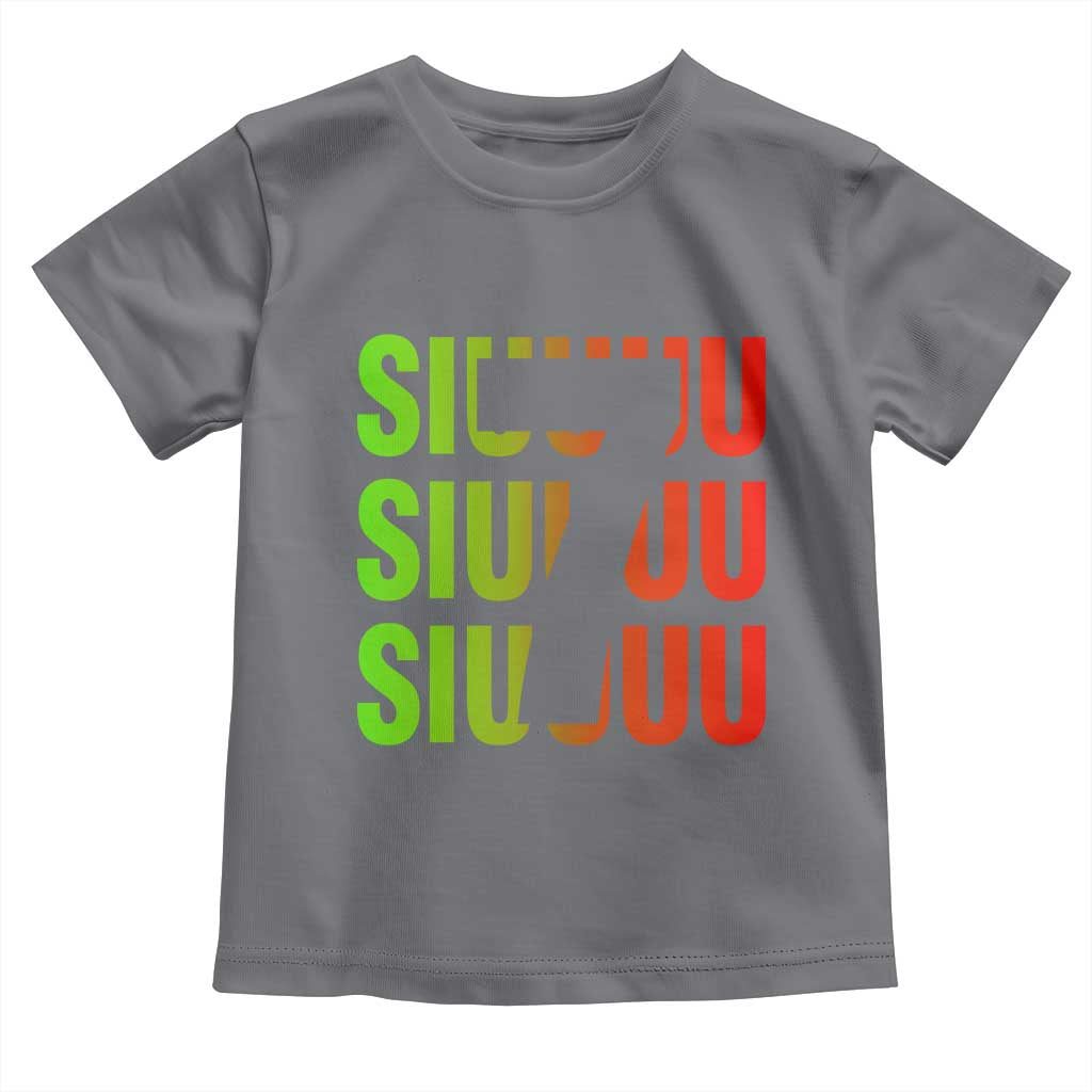 Siuuuu Soccer Celebration Toddler T Shirt Gift For Soccer Lovers