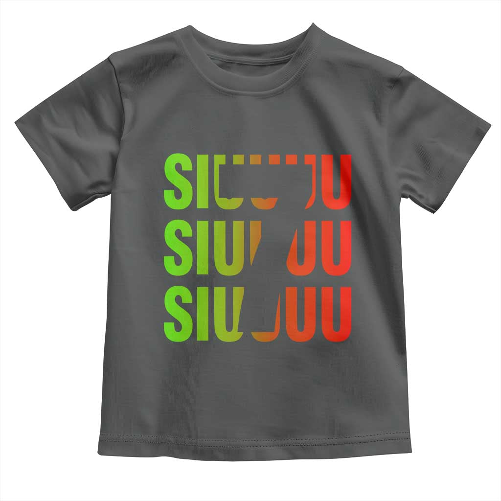 Siuuuu Soccer Celebration Toddler T Shirt Gift For Soccer Lovers
