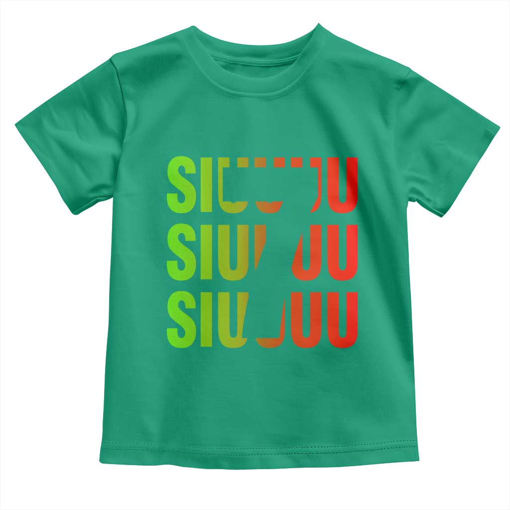 Siuuuu Soccer Celebration Toddler T Shirt Gift For Soccer Lovers