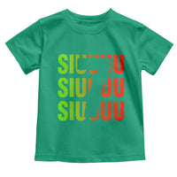 Siuuuu Soccer Celebration Toddler T Shirt Gift For Soccer Lovers